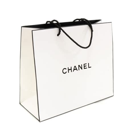 whita chanel bag|white chanel shopping bag.